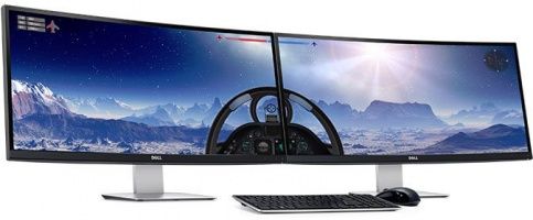Монитор ЖК DELL U3415W, 34, черный и серебристый (3415-1750)