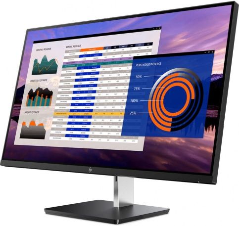 Монитор HP EliteDisplay S270n 27,3840 x 2160,60 Гц,IPS,5 мс,1300:1,350 кд/м2,178°/178°,DisplayPort 1.2,HDMI 1.4,HDMI 2.0,(2PD37AA)
