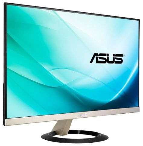 Монитор ASUS 90LM02QC-B02670 23.8 ASUS VZ249Q Icicle Gold + Black (IPS, LED, Wide, 1920x1080, 5ms, 178°/178°, 250 cd/m, 80,000,000:1 +DP, +НDMI, +MM, )