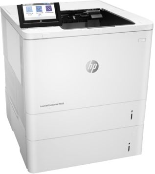 Принтер HP LaserJet Enterprise M609x, формат А4, ч/б, лазерный, белый, с доп. лотком (K0Q22A)