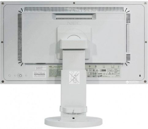 Монитор NEC 24 EX241UN LCD S/Wh (IPS; 16:9; 250cd/m2; 1000:1; 6ms; 178/178; 1920х1080; 1хD-sub; 1хDVI-D; 1хHDMI; 1хDP; 1хDP out; 4хUSB 3.0; HAS 100mm; Swiv 170/170; Tilt; Pivot; Spk 2х1W)