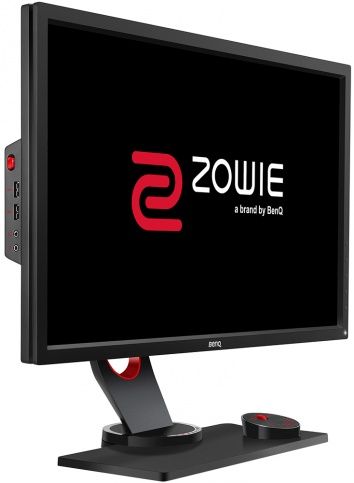 Монитор BenQ 9H.LF1LB.QBE 24 ZOWIE by BenQ XL2430 Gray с поворотом экрана (LED, 1920x1080, 144Hz, 1 ms, 170°/160°, 350 cd/m, 12M:1, +DVI, +2xHDMI, +DisplayPort, +3xUSB)