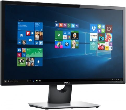 Монитор ЖК DELL SE2416H, 23,8, черный и серебристый (416H-2078)