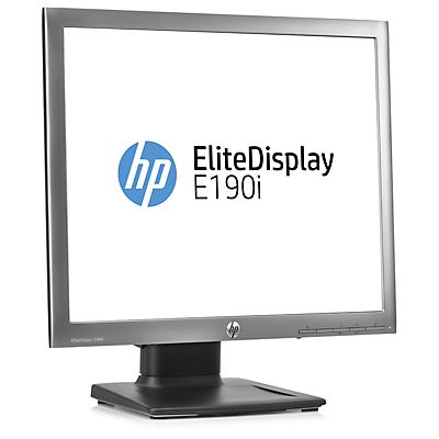 Монитор ЖК HP EliteDisplay E190i 18.9,1280 x 1024,60 Гц,IPS,8 мс,1000:1,250 кд/м2,178°/178°,VGA,DVI-D,DisplayPort,3 USB 2.0,(E4U30AA)