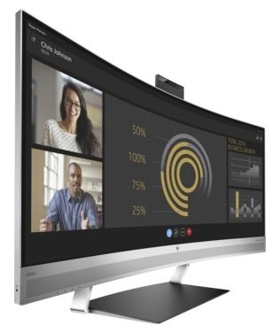 Монитор ЖК HP EliteDisplay S340c 34,3440 x 1440,60 Гц,VA,6 мс,3000:1,300 кд/м2,178°/178°,DisplayPort 1.2,HDMI 2.0,USB 3.0,USB Type-C,(V4G46AA)