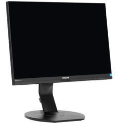 Монитор 24 PHILIPS 240B7QPJEB/00 Black с поворотом экрана (IPS, LED, 1920x1200, 5 ms, 178°/178°, 300 cd/m, 20M:1, +HDMI, +DisplayPort, +2xUSB, +MM)