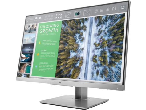 Монитор ЖК HP EliteDisplay E243 23,8,1920 x 1080,60 Гц,IPS,5 мс,1000:1,250 кд/м2,178°/178°,DisplayPort 1.2 ,VGA,HDMI 1.4 ,(1FH47AA)