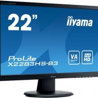 Монитор ЖК IIYAMA X2283HS-B3 21.5, черный
