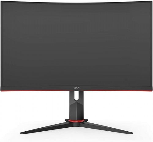 Монитор AOC C27G2ZU 27 C27G2ZU Black-Red (VA, изогнутый, 1920x1080, 240Hz, 0.5 ms, 178°/178°, 300 cd/m, 80M:1, +2xHDMI 2.0, +DisplayPort 1.2, +4xUSB 3.2, +MM, +регулировка по высоте, FreeSync)