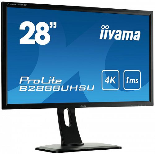 Монитор ЖК IIYAMA ProLite B2875UHSU-B1 28, черный