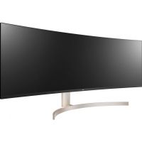 Монитор LG 49WL95C-W 49 49WL95C-W LED изогнутый 5120x1440, 5ms, 350cd/m2, 1200:1 (Mega DCR), 178°/178°, 2*HDMI, USB-hub, DP, колонки 20Wx2, HAS, Pivot, Tilt, VESA, Silver-White