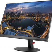 Монитор 23,8 Lenovo ThinkVision T24d-10 (1920x1200, 300 кд/м2, 1000:1, 6 мс, 178°/178°) IPS, VGA, N, HDMI1.4, DP1.2, Tilt, swivel, lift, USB 3.0 Hub (61B4MAT1EU)
