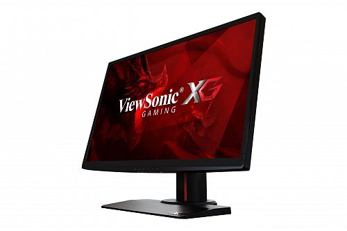 Монитор 24.5 Viewsonic XG2530 Black-Red с поворотом экрана (LED, 1920x1080, 1 ms, 170°/160°, 400 cd/m, 120M:1, +2xHDMI, +DisplayPort, +2xUSB, +MM)