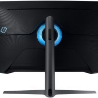 Монитор Samsung LC27G75TQSIXCI 27, черный VA QLED изогнутый GAMING-монитор Odyssey G7 2560x1440 1ms 2500:1 600cd 178/178 HDMI 2*DP USB-hub 240Hz G-Sync HDR600 HAS Pivot Black