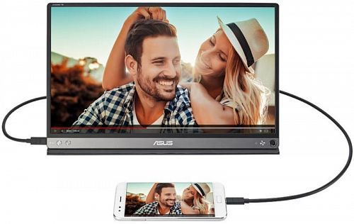 Монитор ASUS 90LM0381-B02170 15.6 ASUS MB16AP Black (IPS, LED, Wide, 1920x1080, 178°/178°, 220 cd/m, 800:1, +USB, )