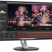 Монитор 32 PHILIPS 328P6AUBREB/00 Black с поворотом экрана (IPS, LED, 2560x1440, 4 ms, 178°/178°, 450 cd/m, 50M:1, +HDMI, +DisplayPort, +USB-Type C, +RJ45, +MM)