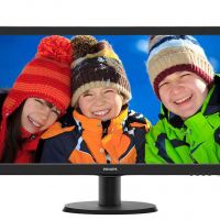 Монитор Philips 243V5QHABA/00 23.6 243V5QHSBA 1920x1080 MVA LED 16:9 8ms VGA DVI HDMI 10M:1 178/178 250cd Silver/Black*243V5QHSBA/00