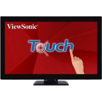 Монитор ViewSonic TD2760 27 TD2760 Touch VA LED, 1920x1080, 6ms, 300cd/m2, 50Mln:1, 178°/178°, VGA, HDMI, DP, USB-hub, колонки, Tilt, VESA, Black