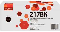 Лазерный картридж EasyPrint TN-217BK для принтеров Brother HL-L3230CDW, DCP-L3550CDW, MFC-L3770CDW, черный, 3000 страниц Лазерный картридж EasyPrint TN-217BK для принтеров Brother HL-L3230CDW, DCP-L3550CDW, MFC-L3770CDW, черный, 3000 страниц