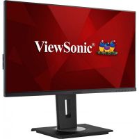 Монитор ViewSonic VS17528 23,8 VG2455 Black с поворотом экрана (IPS, 1920x1080, 5 ms, 178°/178°, 250 cd/m, 50M:1, +HDMI 1.4, +DisplayPort 1.2, +4xUSB 3.1, +USB-Type C, +MM)