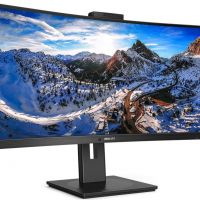 Монитор Philips 346P1CRH/00 346P1CRH 34, черный