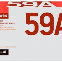 Лазерный картридж EasyPrint CF259A для принтеров HP LaserJet Pro M304a, M404dn, M404dw, M404n, M428dw MFP, M428fdn MFP, M428fdw MFP, черный, 3000 страниц (без чипа)