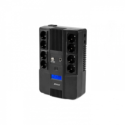 ИБП БАСТИОН SKAT-UPS 800-AID-IN-1x9-8