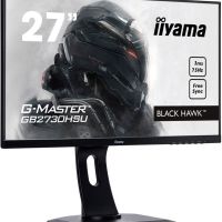 Монитор 27 Iiyama G-Master GB2730HSU-1 (1920х1080, 1 мс, 300 кд/м2, 12000000:1, 170°/160°) HDMI, DisplayPort, VGA (D-Sub), аудио стерео, USB Type A x2, USB Type B, SPK, HAS, Pivot (GB2730HSU-B1)