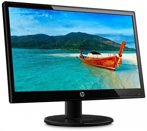 Монитор ЖК HP 19k 18.5,1366 x 768,60 Гц,TN,5 мс,600:1,200 кд/м2,90°/65°,VGA,(T3U81AA)