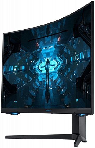 Монитор Samsung LC32G75TQSIXCI 31,5, черный A QLED изогнутый GAMING-монитор Odyssey G7 2560x1440 1ms 2500:1 600cd 178/178 HDMI 2*DP USB-hub 240Hz G-Sync HDR600 HAS Pivot Black