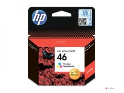 Картридж струйный HP №46 Color (CZ638AE) для DJ2020/ DJ2520 Картридж струйный HP №46 Color (CZ638AE) для DJ2020/ DJ2520