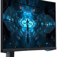 Монитор Samsung LC27G75TQSIXCI 27, черный VA QLED изогнутый GAMING-монитор Odyssey G7 2560x1440 1ms 2500:1 600cd 178/178 HDMI 2*DP USB-hub 240Hz G-Sync HDR600 HAS Pivot Black
