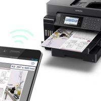 МФУ EPSON L15160 (C11CH71404) (запуск инженером)
