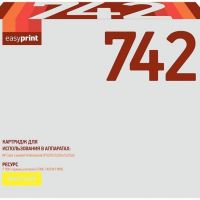 Лазерный картридж EasyPrint CE742A для принтеров HP Color LaserJet Professional CP5225, CP5225n, CP5225dn, желтый, 7300 страниц
