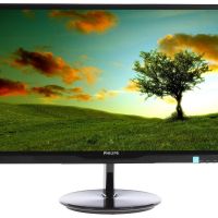 Монитор 23 PHILIPS 234E5QSB/00(01) Black-Cherry (IPS, LED, 1920x1080, 14 ms, 178°/178°, 250 cd/m, 20M:1, +DVI)