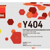 Лазерный картридж EasyPrint CLT-Y404S/SU452A для принтеров Samsung Xpress SL-C430, SL-C430W, SL-C480, SL-C480W, SL-C480FW, желтый, 1000 страниц