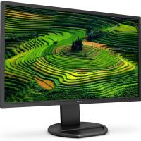 Монитор 27 PHILIPS 272B8QJEB/00 Black с поворотом экрана (IPS, LED, 2560x1440, 5 ms, 178°/178°, 250 cd/m, 20M:1, +DVI, +HDMI, +DisplayPort, +4xUSB, +MM)