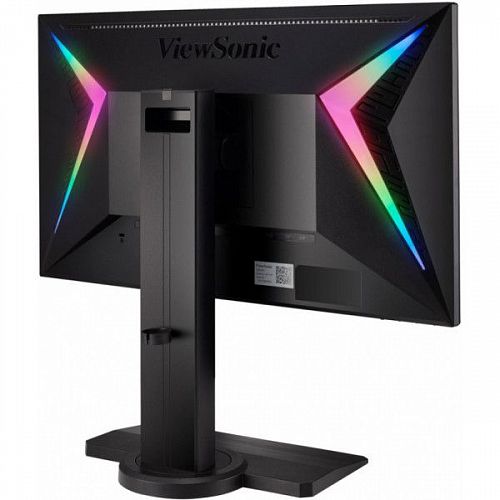 Монитор XG240R Viewsonic 24 XG240R LED 1920x1080, 1ms, 350 cd/m2, 170°/160°, 120Mln:1, Gaming, 144Hz, HDMI*2, DP, USB-Hub, колонки, AMD FreeSync, Tilt, Swivel, Pivot, HAS, VESA, Black