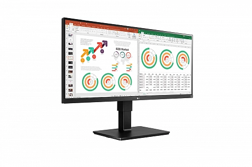 Монитор LG 34BN770-B (34, black, IPS, 21:9, 2хHDMI, 300сd, 178/178, 3440 х 1440, USB 3.0, 10,3 кг.)
