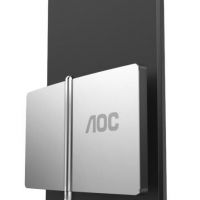 Монитор AOC U32U1 32 U32U1 Black-Silver PORSCHE design с поворотом экрана (4K, IPS, 3840x2160, HDR600, 5 ms, 178°/178°, 50M:1, +HDMI 1.4, +HDMI 2.0, +DisplayPort 1.2, +3xUSB 3.1, +USB-Type C 3.1,