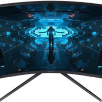 Монитор Samsung LC32G75TQSIXCI 31,5, черный A QLED изогнутый GAMING-монитор Odyssey G7 2560x1440 1ms 2500:1 600cd 178/178 HDMI 2*DP USB-hub 240Hz G-Sync HDR600 HAS Pivot Black
