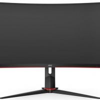 Монитор AOC CU34G2X 34 CU34G2X Black-Red (VA, изогнутый, 3440x1440, 144Hz, 1 ms, 178°/178°, 300 cd/m, 80M:1, +2xHDMI 2.0, +DisplayPort 1.2, +4xUSB 3.0, +регулировка по высоте, AMD FreeSync™)
