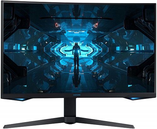 Монитор Samsung LC32G75TQSIXCI 31,5, черный A QLED изогнутый GAMING-монитор Odyssey G7 2560x1440 1ms 2500:1 600cd 178/178 HDMI 2*DP USB-hub 240Hz G-Sync HDR600 HAS Pivot Black