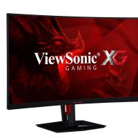 Монитор XG3240C Viewsonic 32 XG3240C VA LED изогнутый, 2560x1440, 4ms, 300cd/m2, 178°/178°, 120Mln:1, 144Hz, HDMI*2, DP, USB-Hub, колонки, Tilt, Swivel, рег.по высоте, Headphone Out, VESA, Black-Re