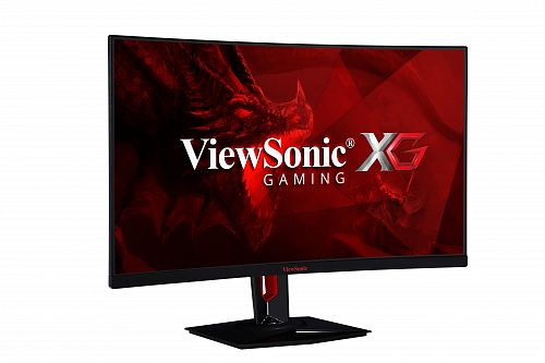 Монитор XG3240C Viewsonic 32 XG3240C VA LED изогнутый, 2560x1440, 4ms, 300cd/m2, 178°/178°, 120Mln:1, 144Hz, HDMI*2, DP, USB-Hub, колонки, Tilt, Swivel, рег.по высоте, Headphone Out, VESA, Black-Re