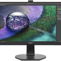 Монитор 27 PHILIPS 272P7VPTKEB/00 Black с поворотом экрана (4K, IPS, LED, 3840x2160, 5 ms, 178°/178°, 350 cd/m, 20M:1, +HDMI-MHL, +DisplayPort, +Mini DP, +3xUSB, +WEB-Cam 2.0 m