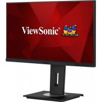 Монитор ViewSonic VS17528 23,8 VG2455 Black с поворотом экрана (IPS, 1920x1080, 5 ms, 178°/178°, 250 cd/m, 50M:1, +HDMI 1.4, +DisplayPort 1.2, +4xUSB 3.1, +USB-Type C, +MM)
