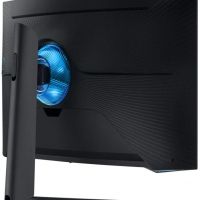 Монитор Samsung LC27G75TQSIXCI 27, черный VA QLED изогнутый GAMING-монитор Odyssey G7 2560x1440 1ms 2500:1 600cd 178/178 HDMI 2*DP USB-hub 240Hz G-Sync HDR600 HAS Pivot Black