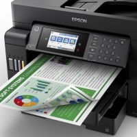МФУ EPSON L15150 (C11CH72404) (запуск инженером)