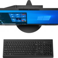 Монитор Lenovo 10QYPAR1EU 23.8 TIO 23,8 Non-touch Wide LED LCD (1920 x 1080) boTdless BTightness 250 cd/m2 Tilt / Lift MonitoT Stand No_DVD No No FULL USB 3Y OnSite